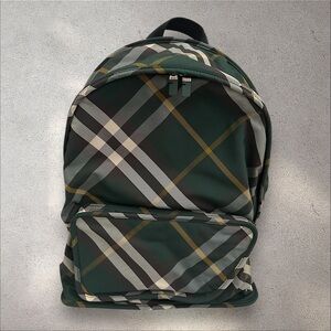 Burberry Plaid Backpack